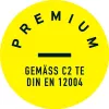 Premium Siegel DIN EN 12004 des SAKRET Flexklebers – C2 TE 