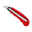 Roter Cuttermesser Illustration