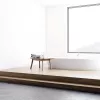 Ambientebild Laminatboden in Wohnzimmer - verarbeitet mit Boden-Ausgleichsmasse flexibel von SAKRET